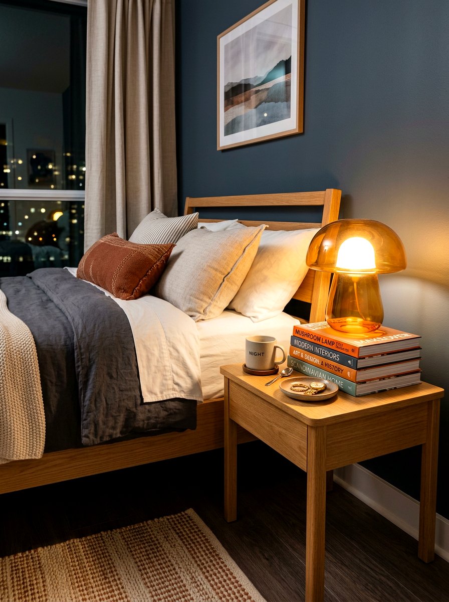 Mushroom Lamp Style Makeover - 30 TikTok room makeover ideas