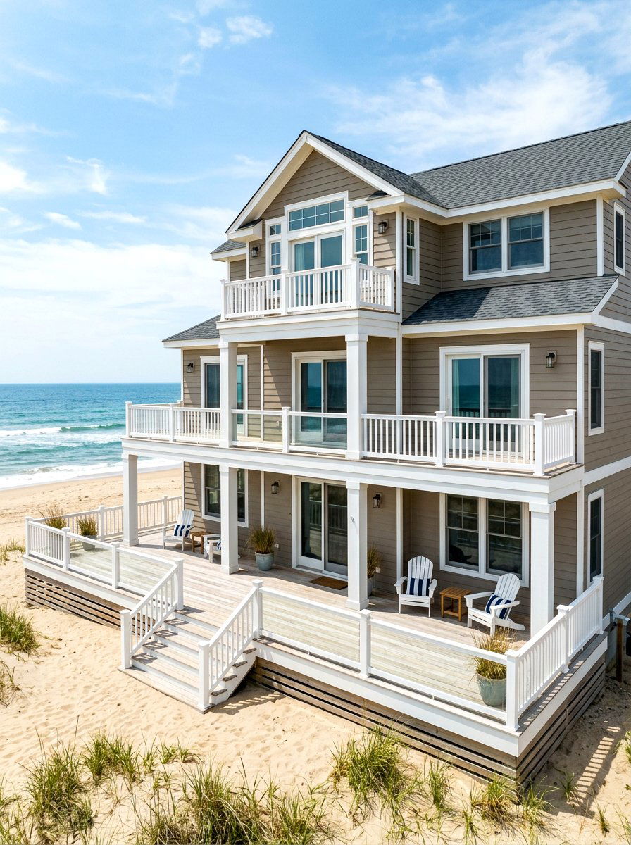 Mushroom Paint For Coastal Home - 30 mushroom exterior paint ideas