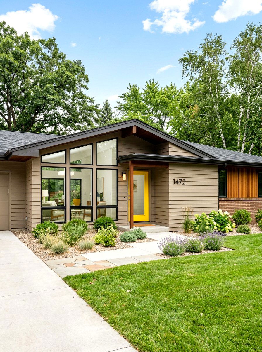 Mushroom Paint For Ranch Style Home - 30 mushroom exterior paint ideas