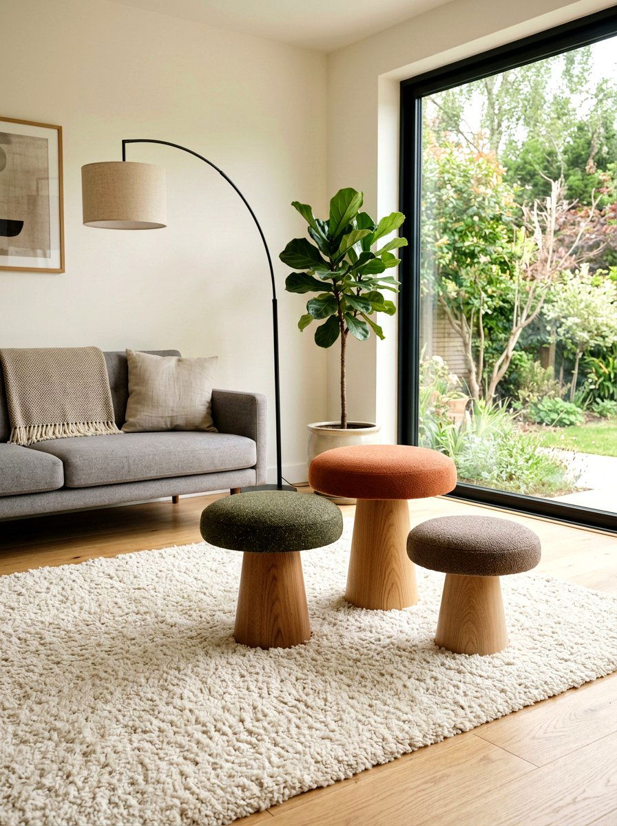 Mushroom Stool - 30 sculptural furniture ideas