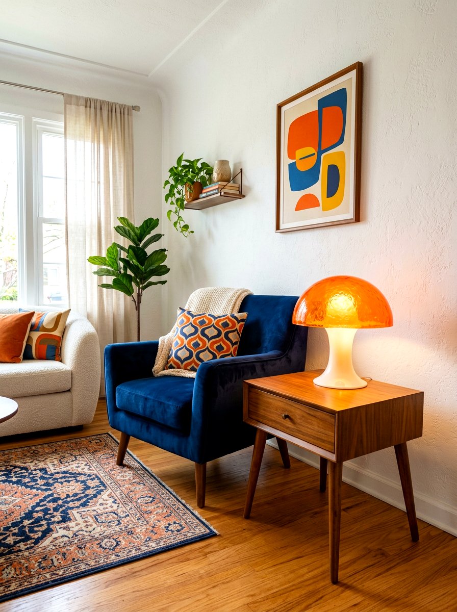 Mushroom Table Lamp Living Room - 30 lamp glow living room ideas