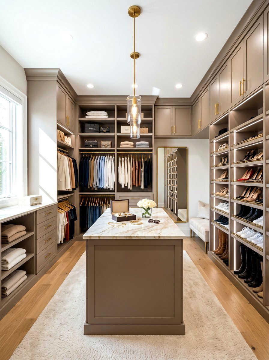 Mushroom Walk In Closet - 30 mushroom color decor ideas