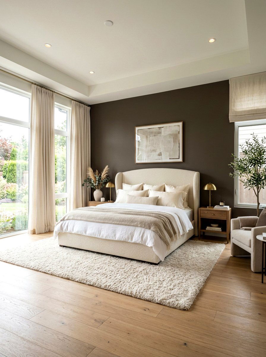 Mushroom and cream master bedroom - 30 mushroom and cream bedroom ideas