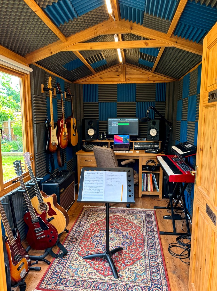 Music Practice Room - 30 she shed ideas