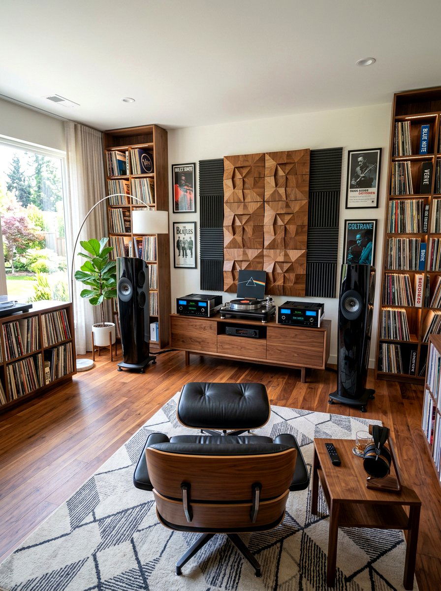 Music listening room - 30 quiet room ideas