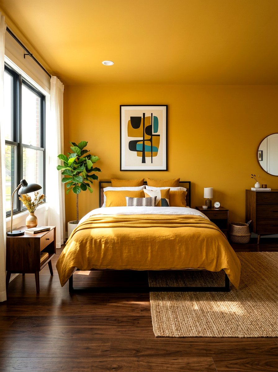 30 Color Drenched Bedroom Ideas for a Cozy, Colorful Retreat