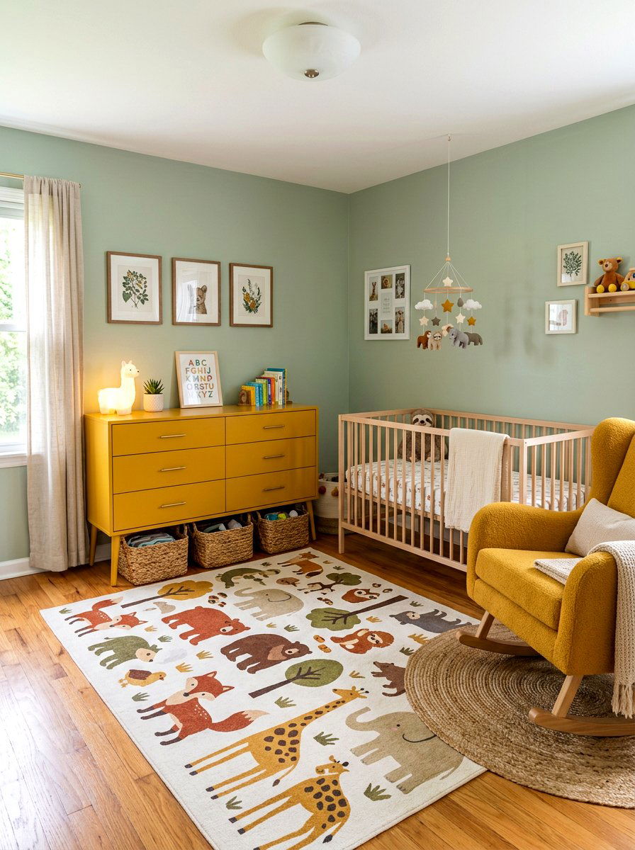 Mustard Yellow Nursery Furniture - 30 mustard decor ideas