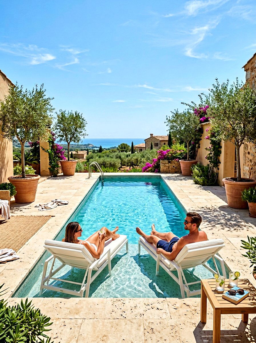 Narrow Cocktail Pool - 30 narrow pool ideas