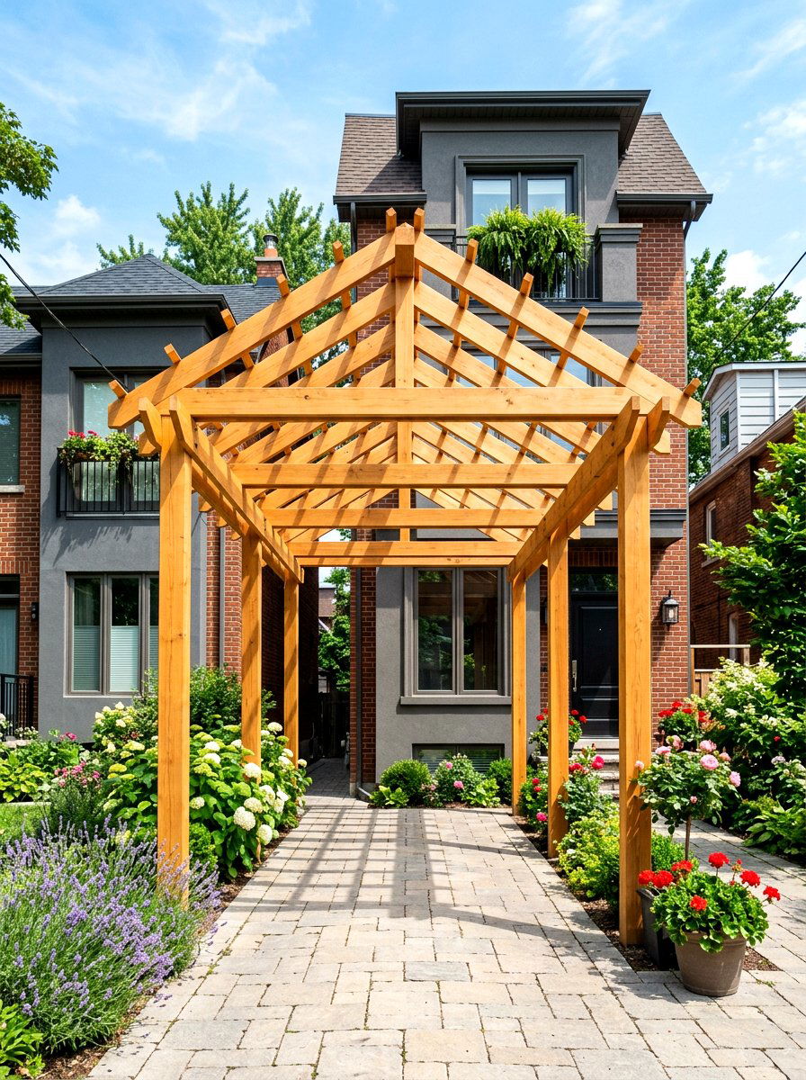 Narrow Driveway Pergola Carport - 30 pergola carport ideas