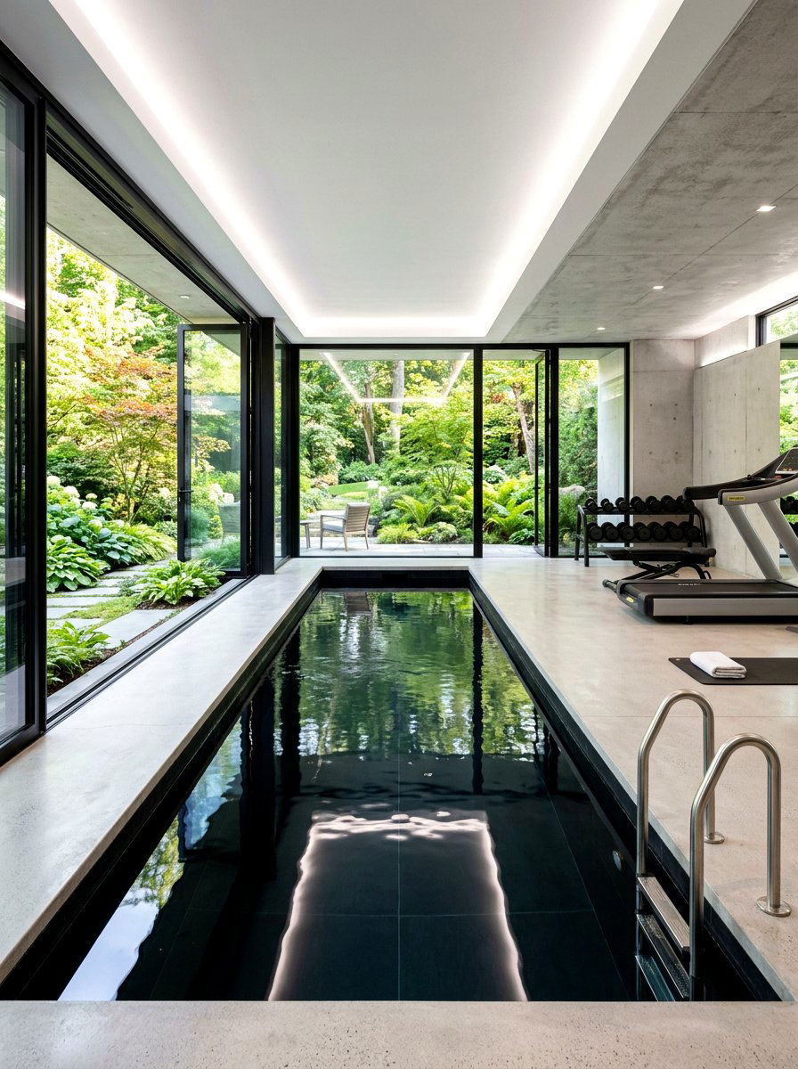 Narrow Indoor Pool - 30 narrow pool ideas