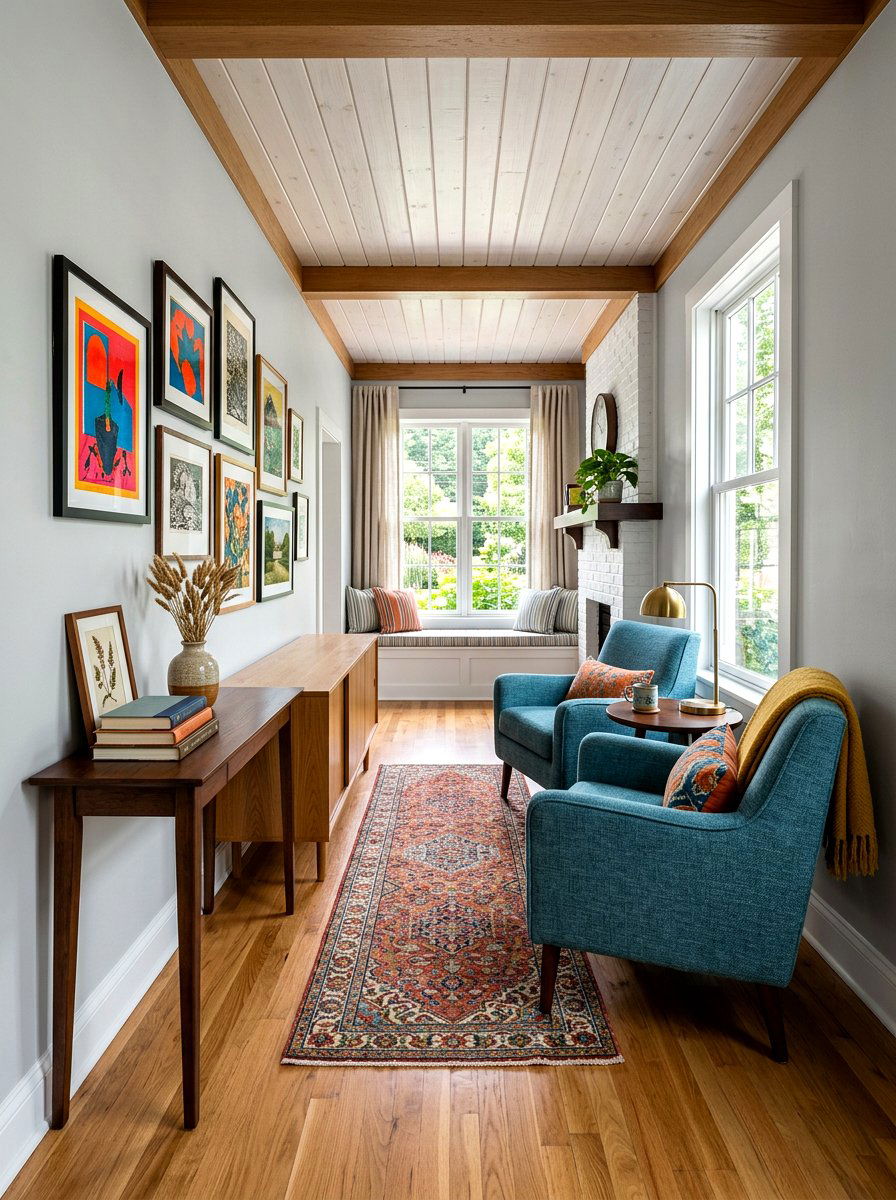 Narrow Keeping Room - 30 keeping room ideas