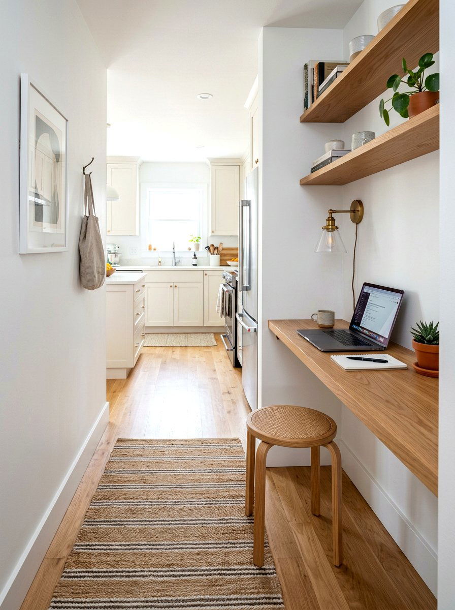 30 Kitchen Desk Nook Ideas for Work-From-Home Comfort All Day