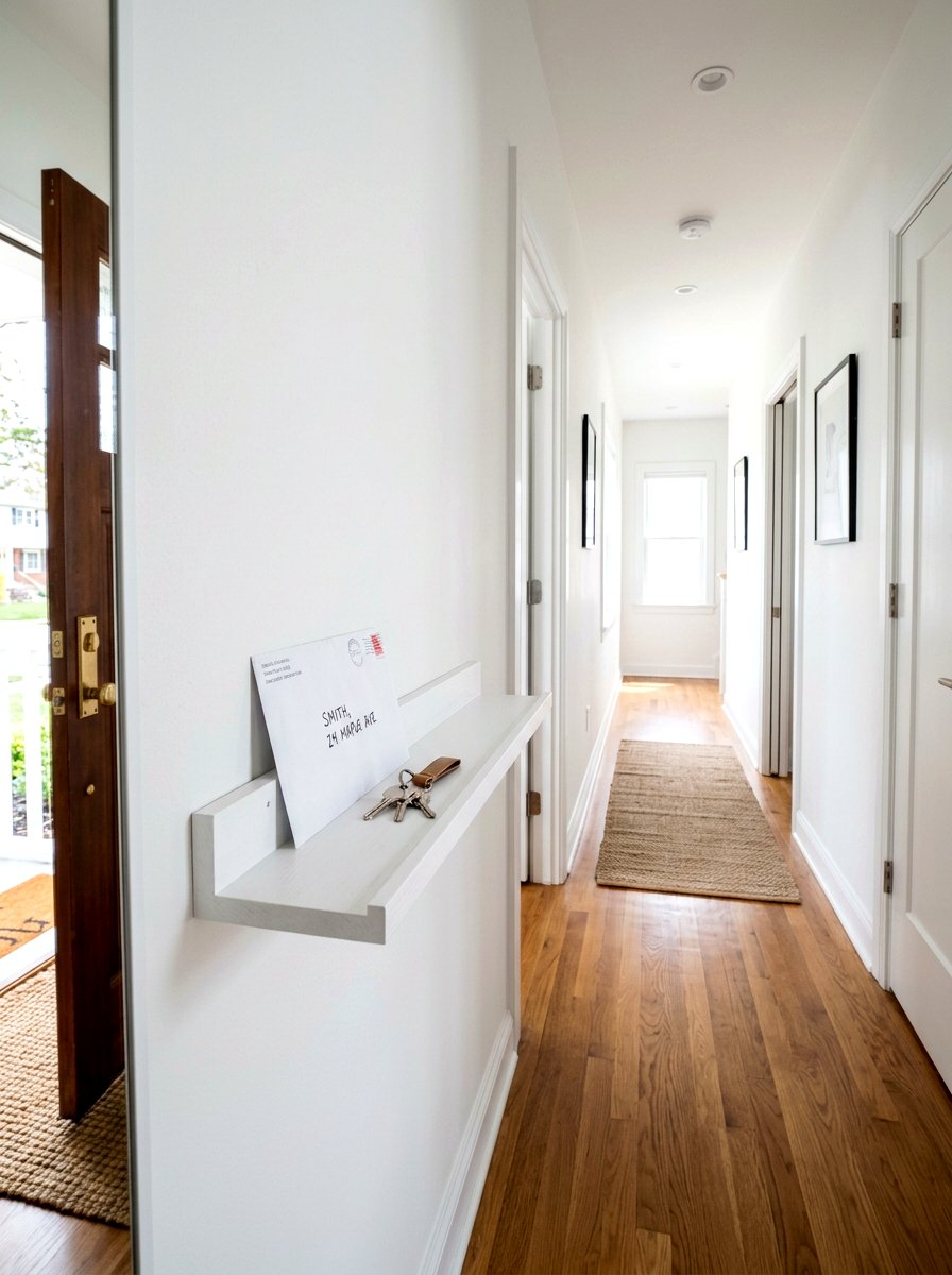 Narrow Profile Entryway Shelf - 30 wall mounted entry shelf ideas aesthetic