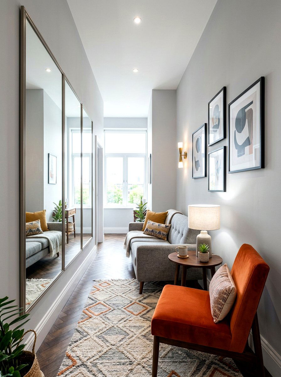 Narrow Room Seating Plan - 30 loveseat and chair layout ideas
