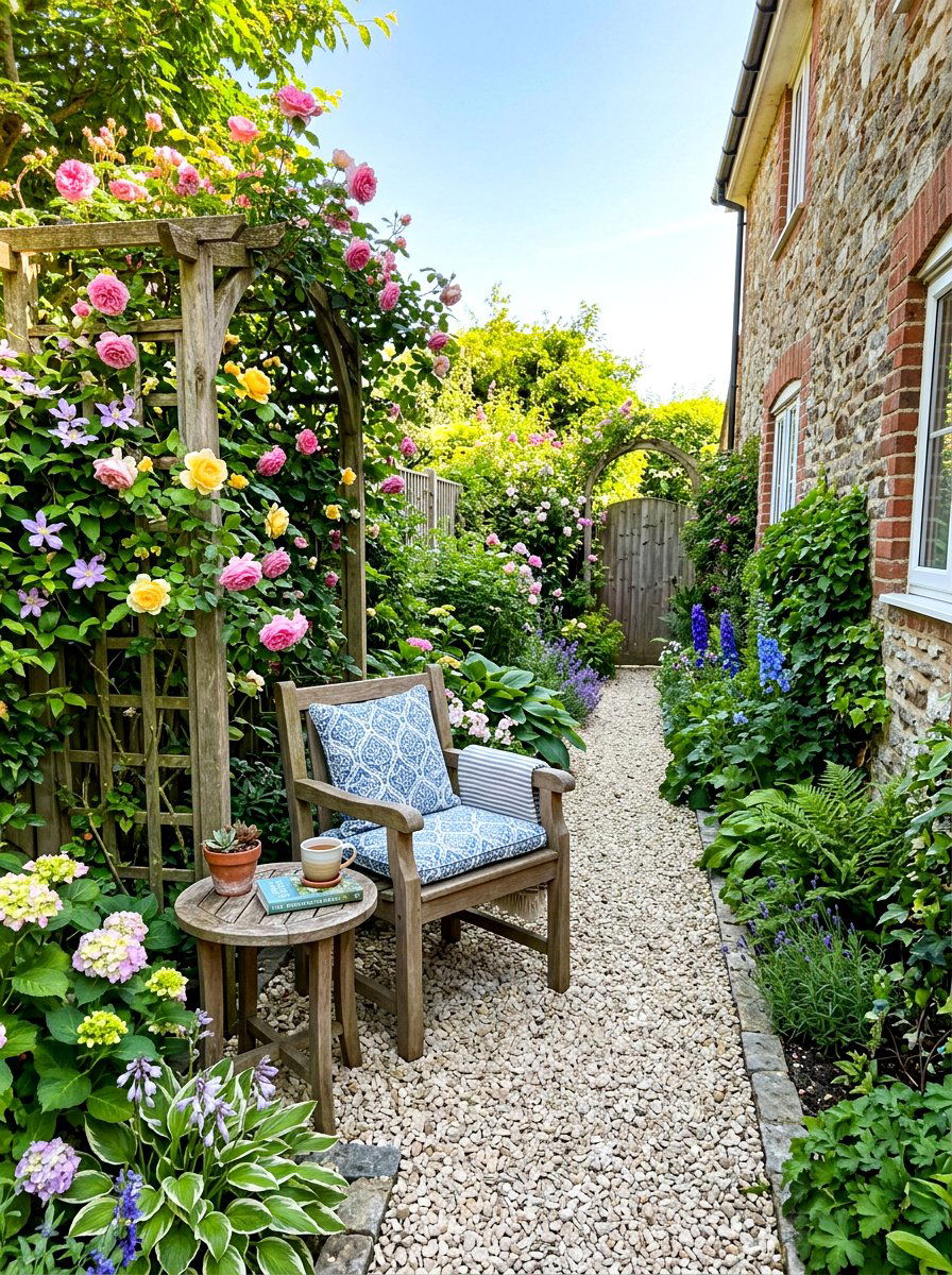Narrow Side Yard Seating - 30 outdoor furniture arrangement ideas