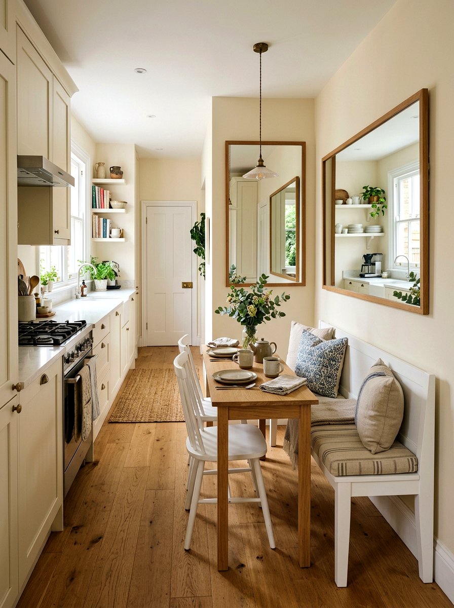 Narrow Space Breakfast Nook - 30 breakfast banquette kitchen ideas