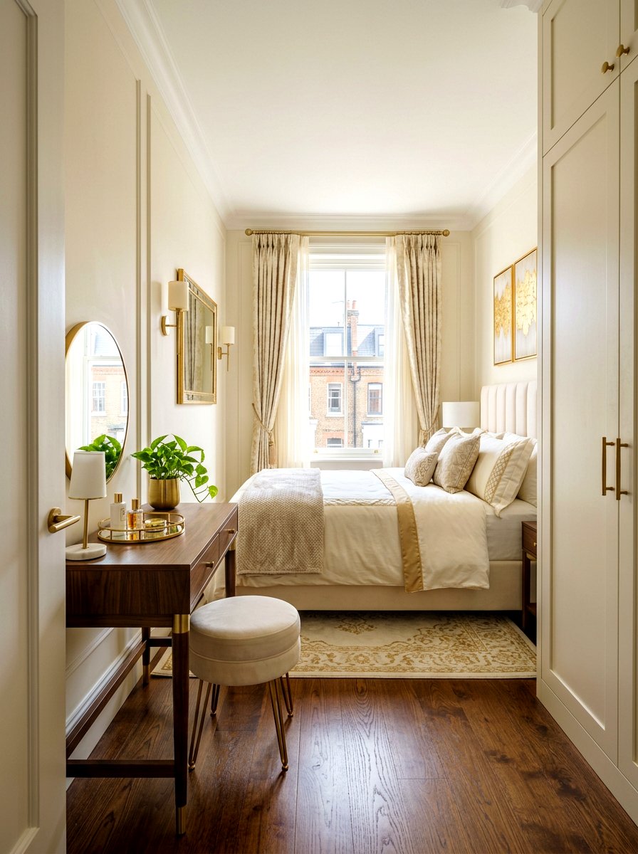 Narrow Townhouse Bedroom Layout - 30 townhouse style bedroom ideas