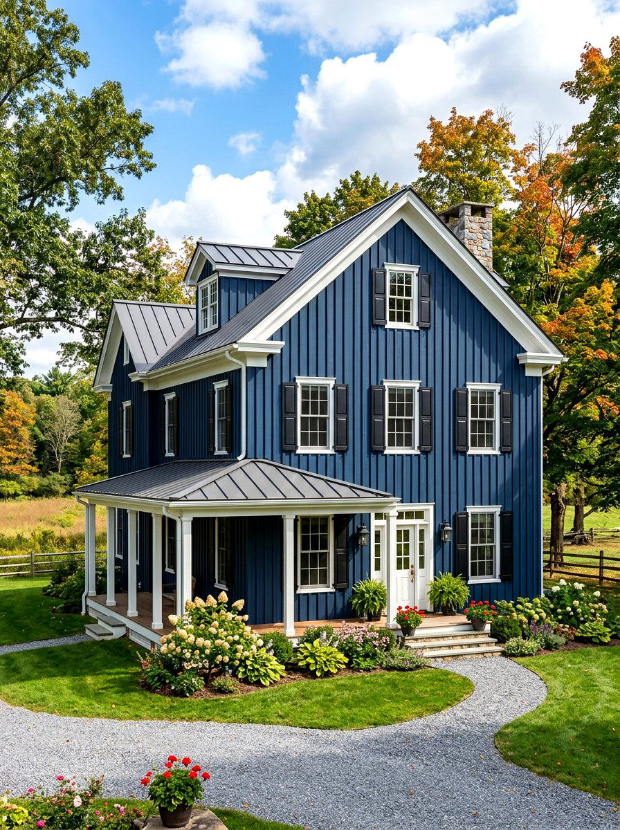 Narrow board and batten siding - 30 board and batten exterior trim ideas