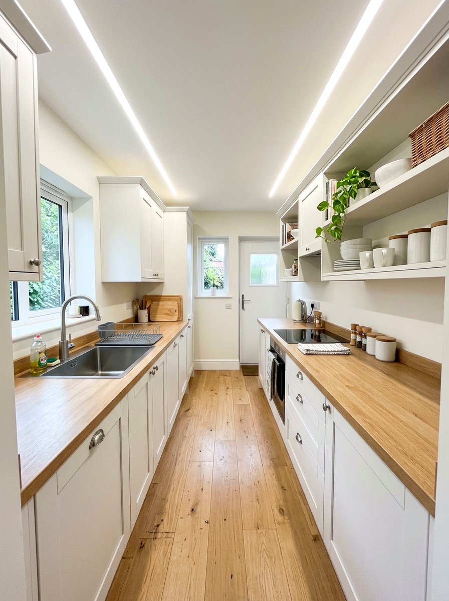 Narrow galley scullery - 30 scullery kitchen ideas
