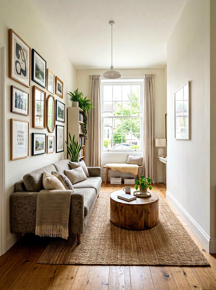 Narrow living room furniture layout - 30 furniture arrangement ideas