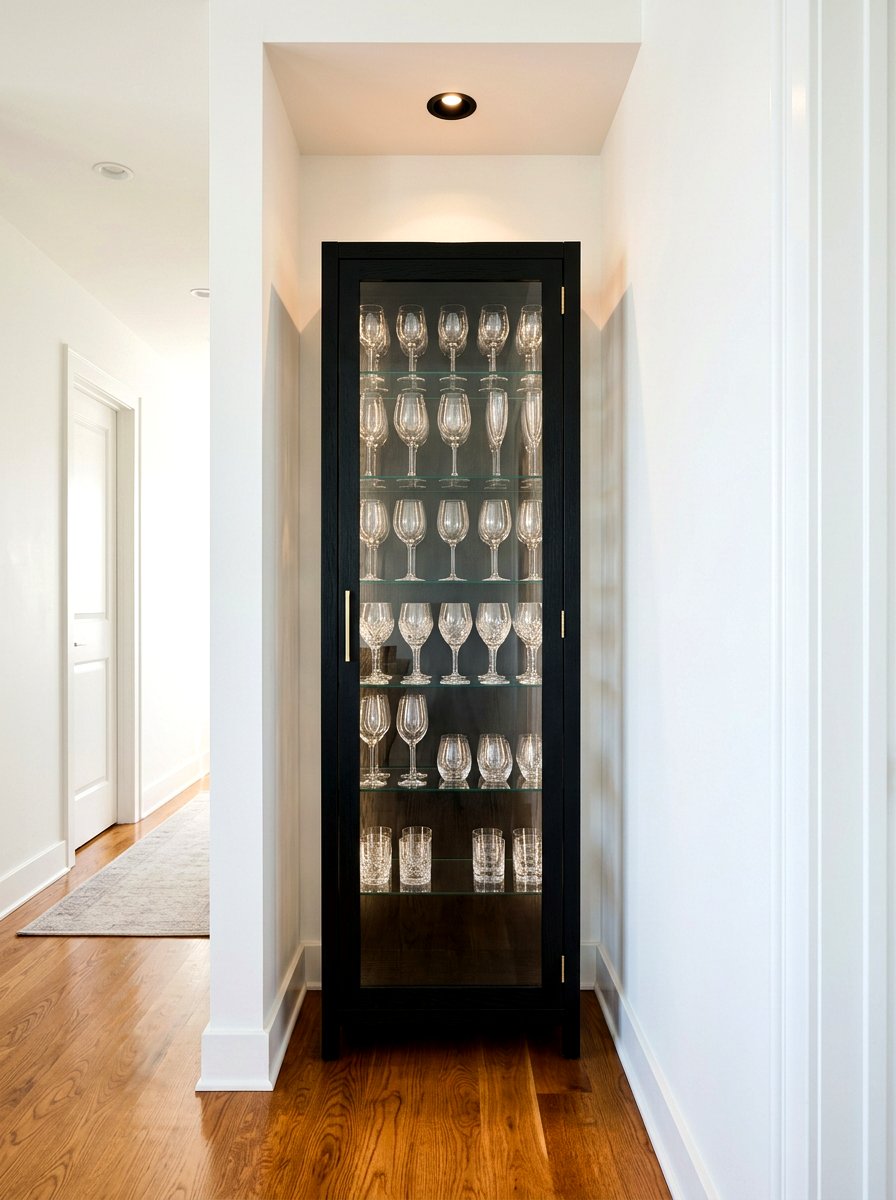 Narrow tall china cabinet - 30 collected china cabinet ideas