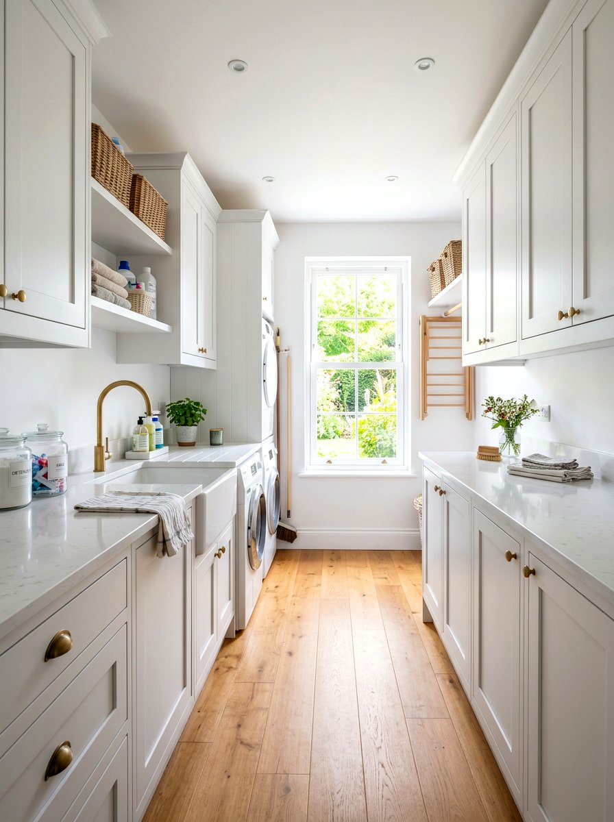 Narrow utility layout - 30 utility room ideas