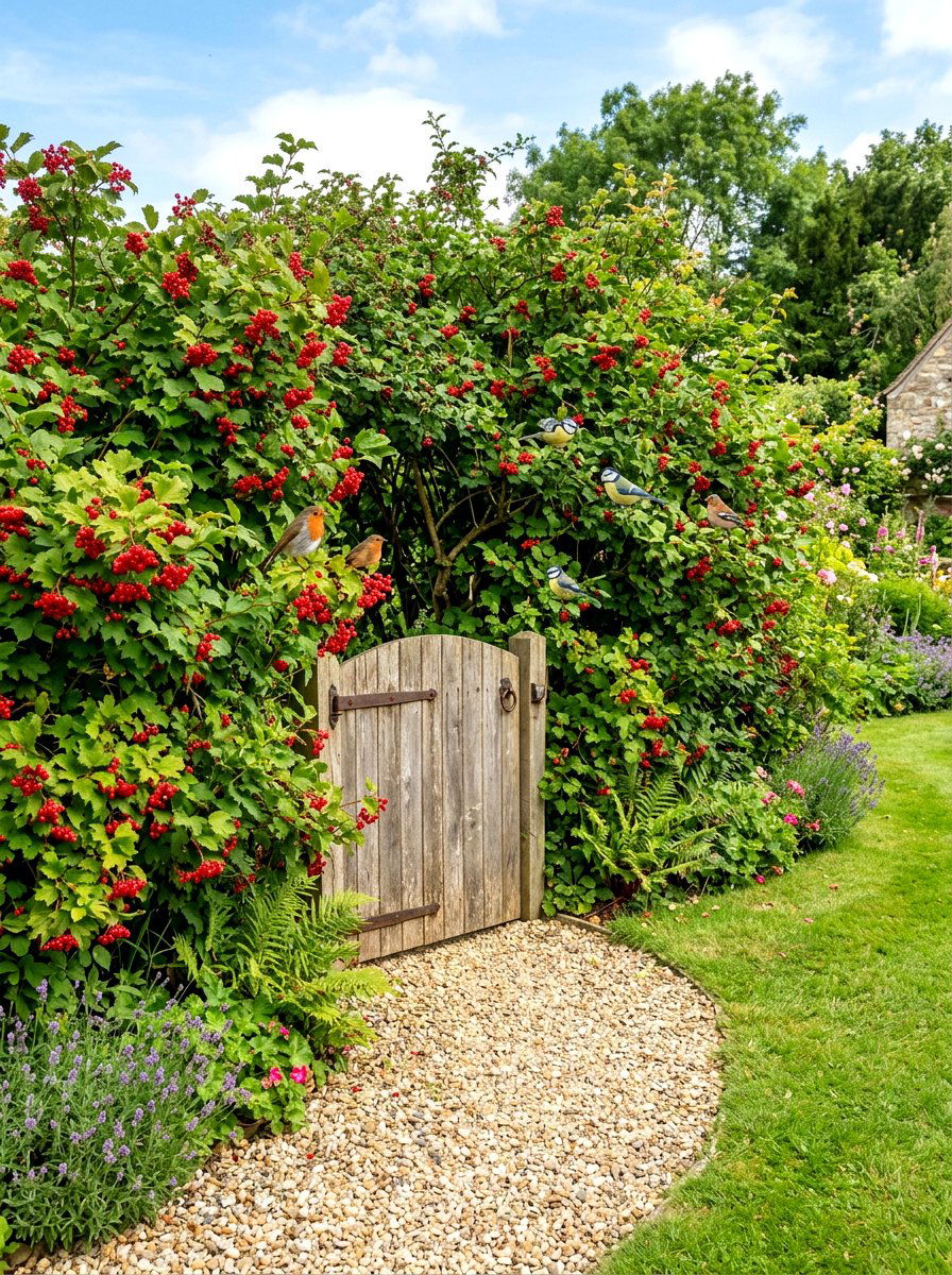 Native Berry Hedge - 30 rewilded backyard ideas