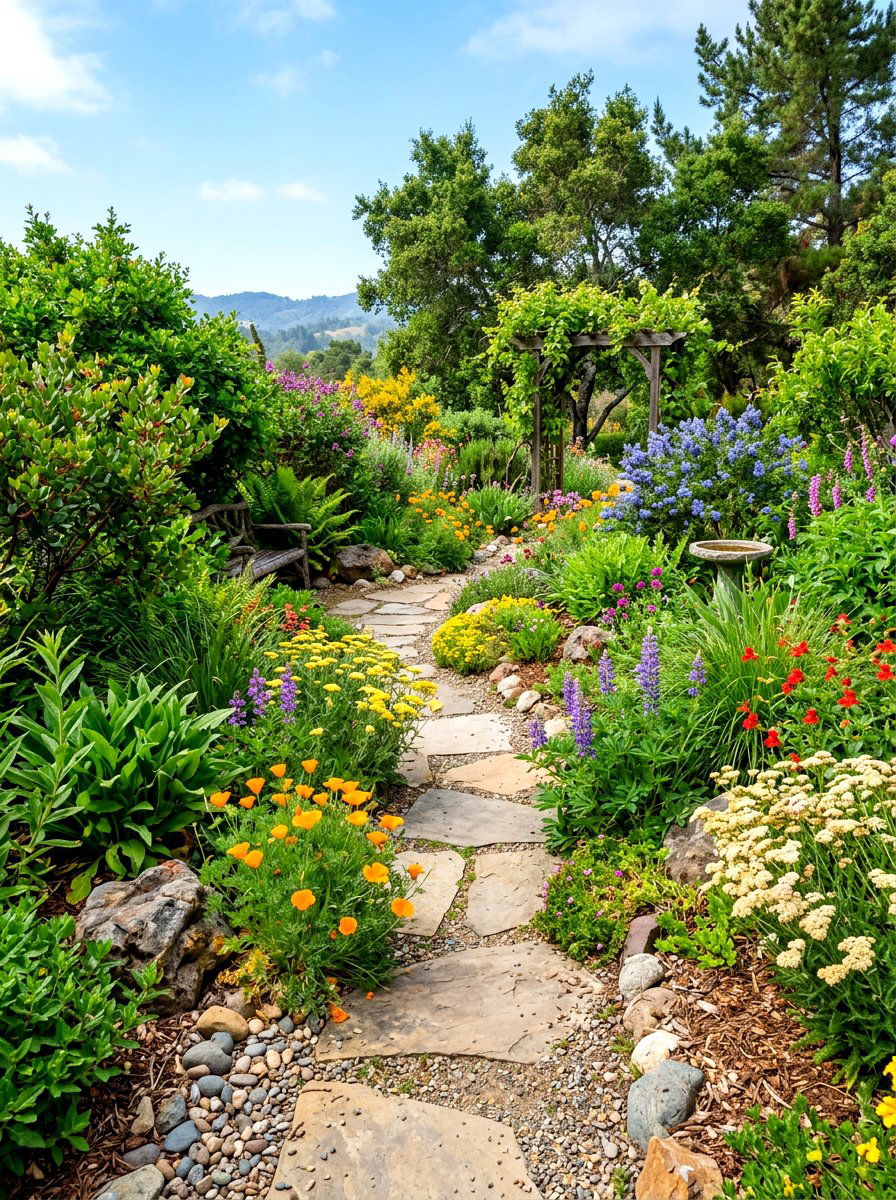 Native Garden - 30 island style home ideas