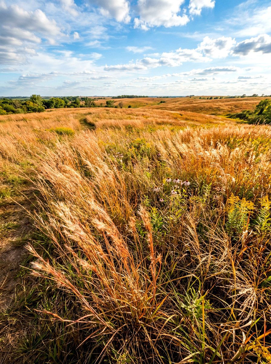 Native Grass Meadow - 30 meadow garden ideas