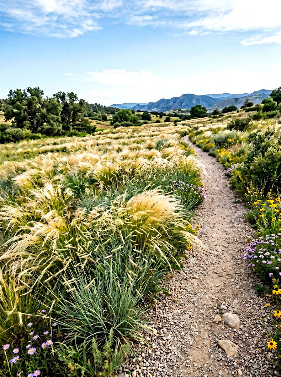Native Grass Meadow - 30 southwestern backyard ideas