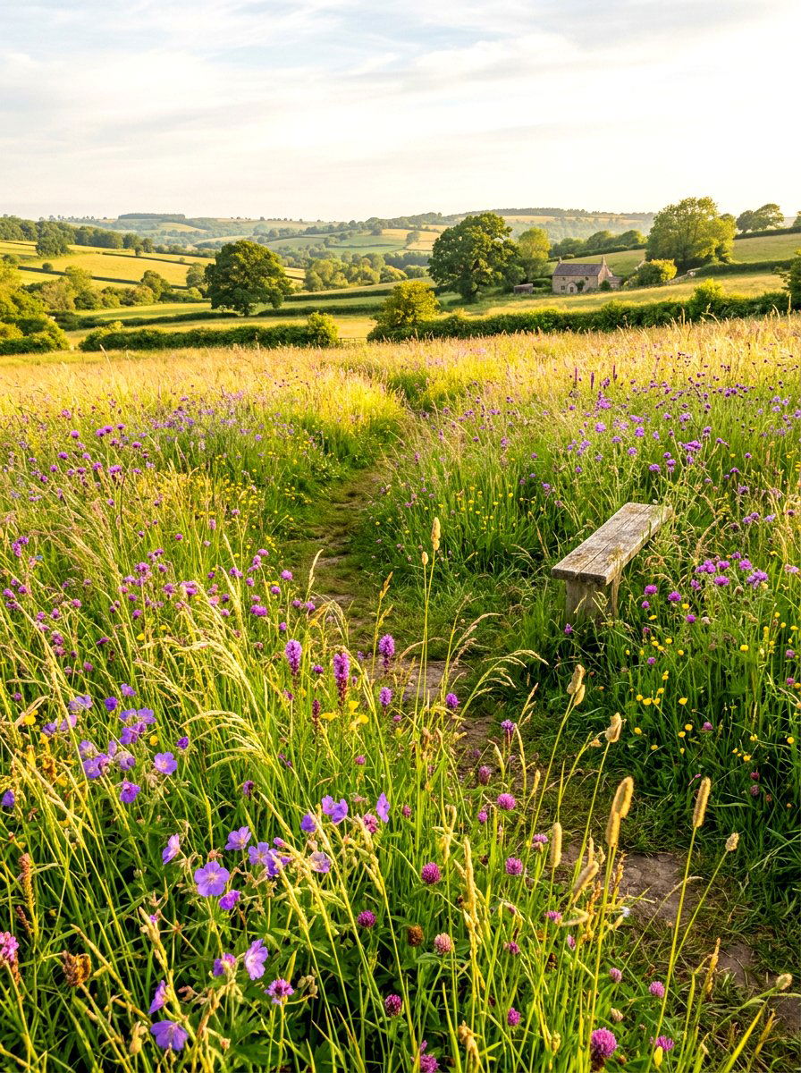 Native Grass Meadow - 30 xeriscape garden ideas