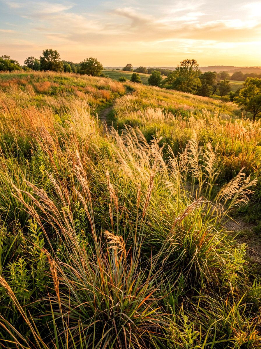 Native Grasses - 30 erosion control landscaping ideas