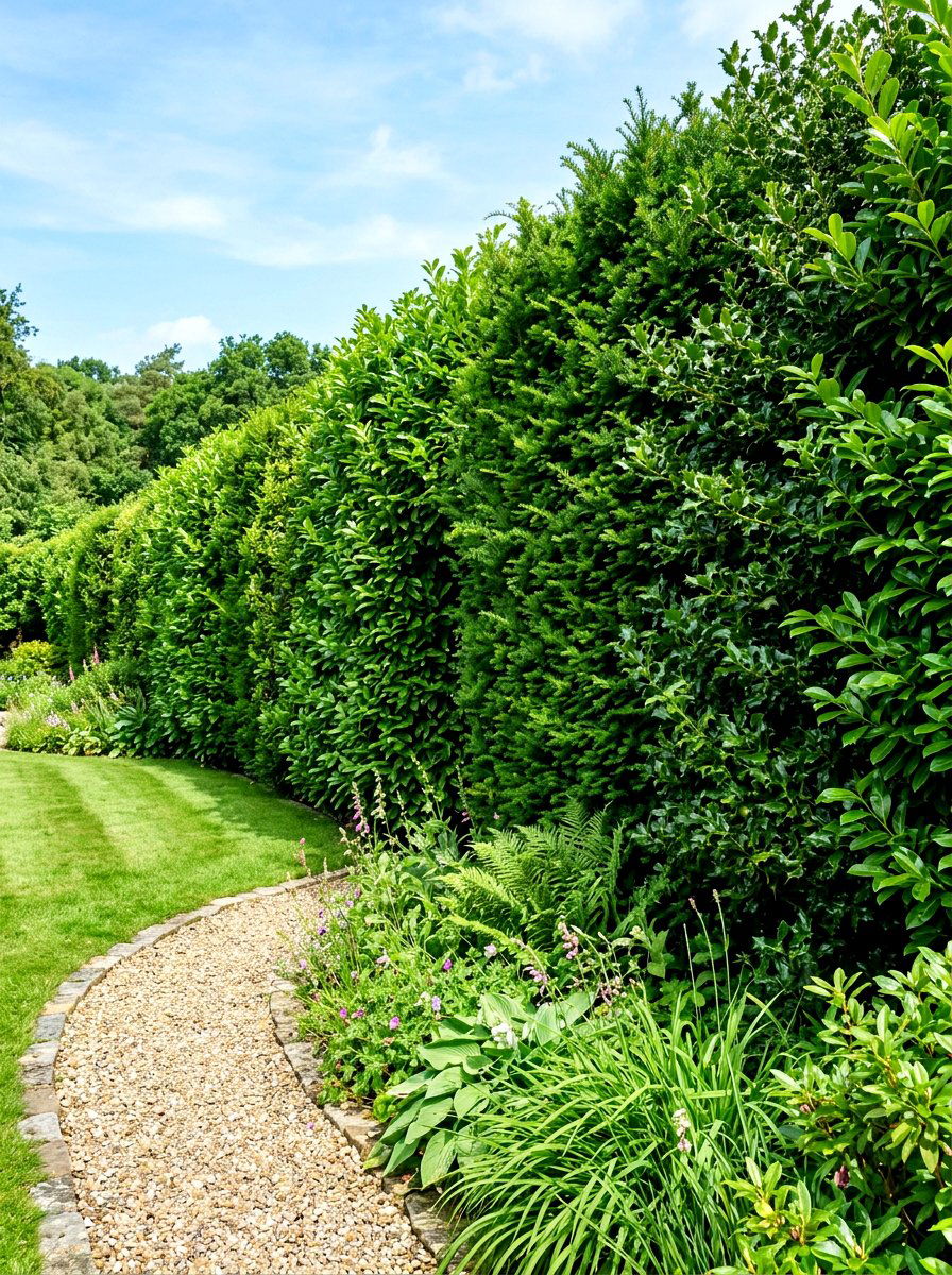 Native Hedge - 30 natural landscaping ideas