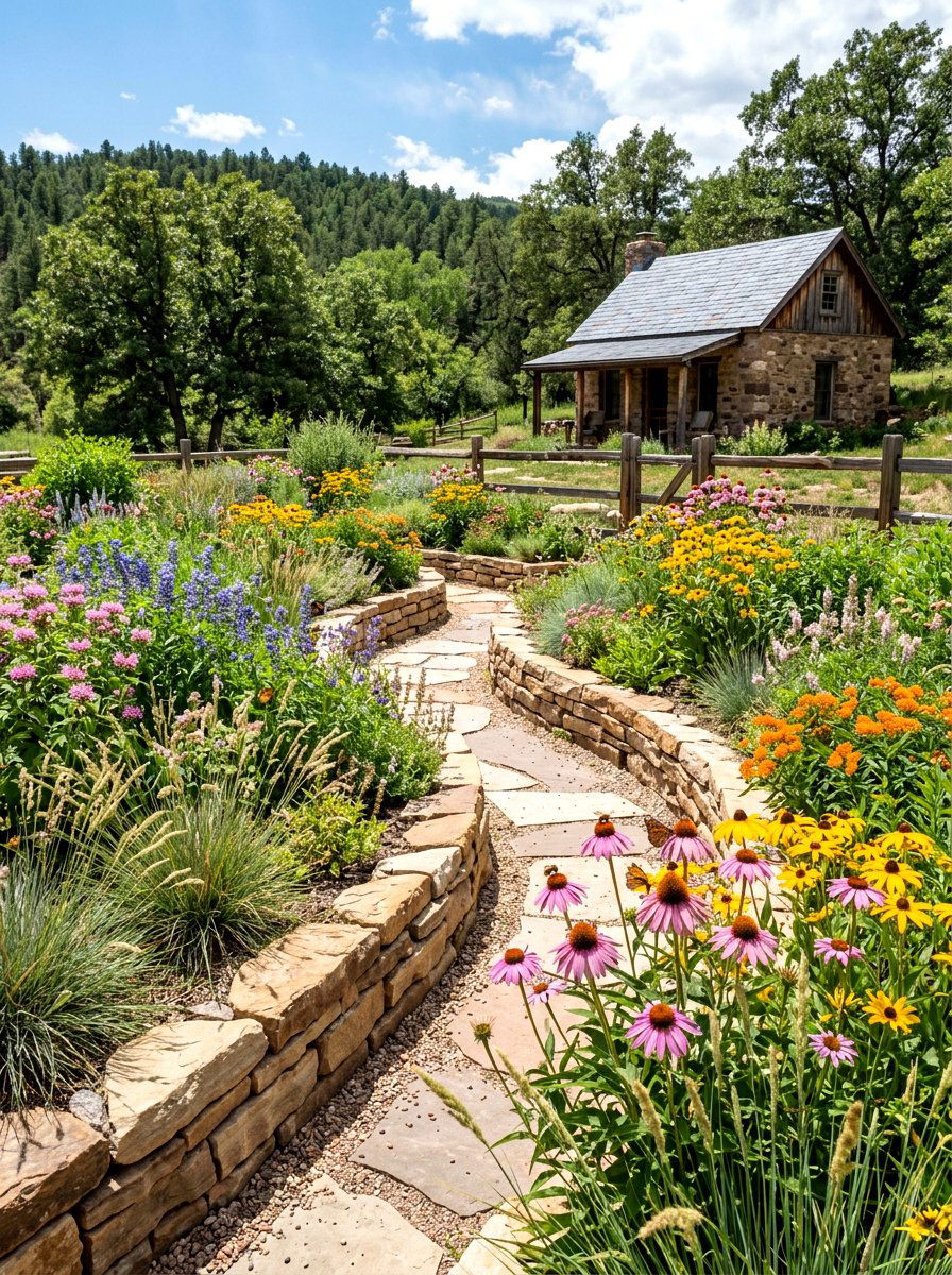 Native Plant Garden - 30 summer garden ideas