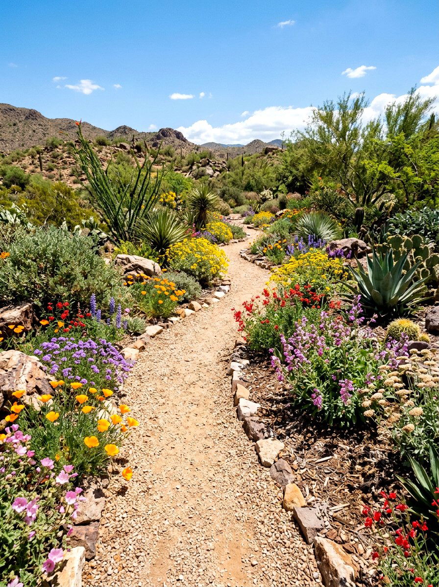 Native Plant Garden - 30 drought smart backyard ideas