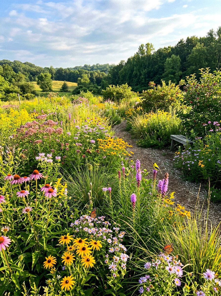 Native Plant Garden - 30 landscaping ideas