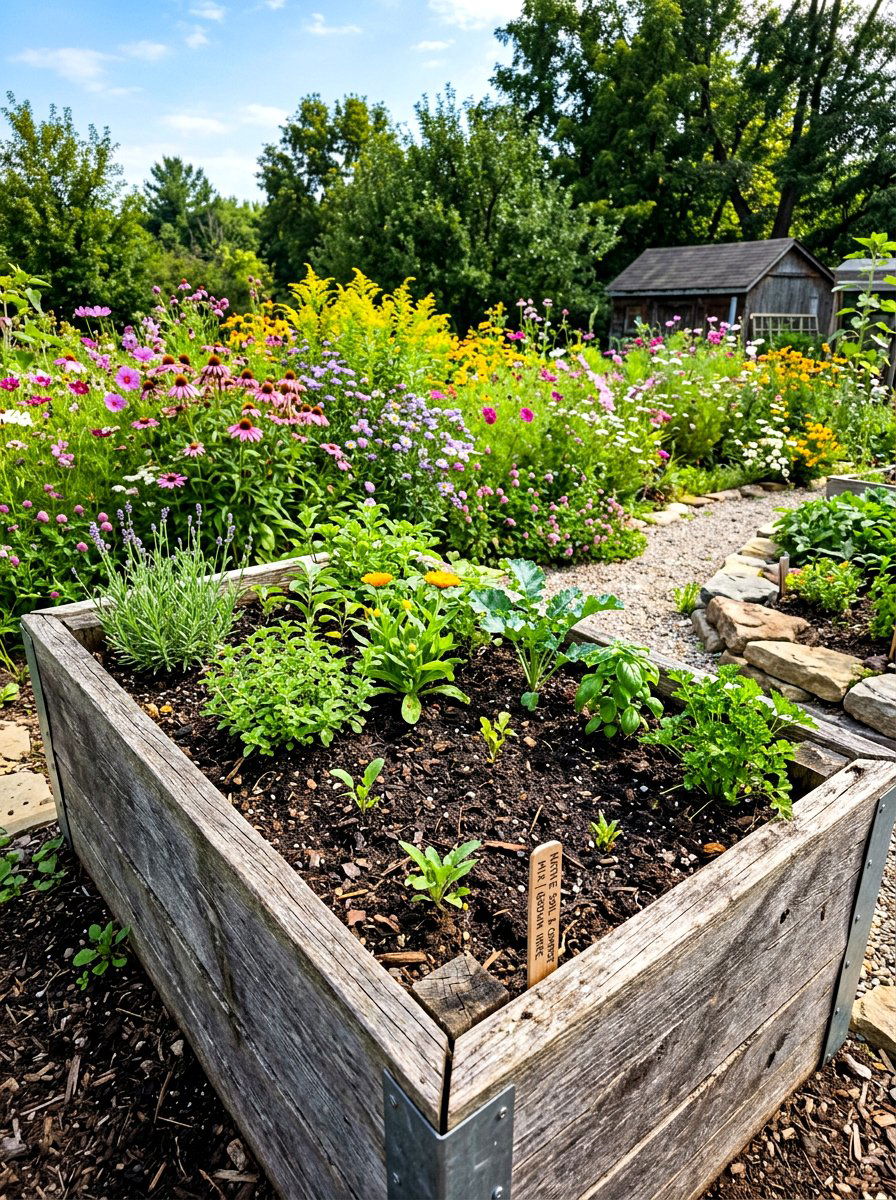 Native Soil Garden Mix - 30 raised bed soil ideas