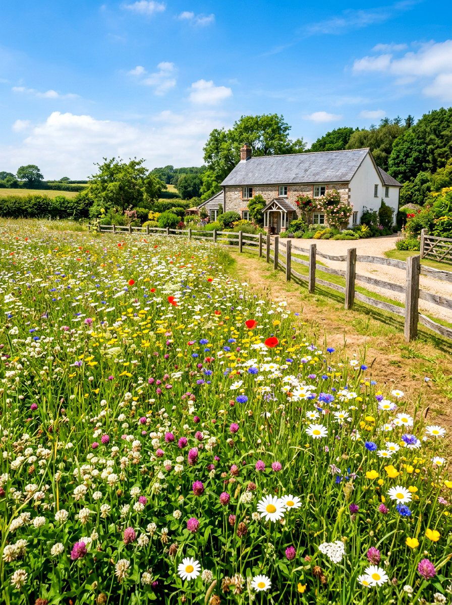 Native Wildflower Clover Mix - 30 clover front lawn ideas