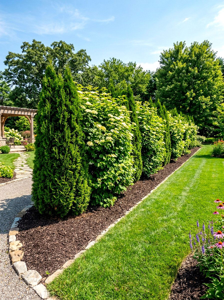 Native hedge - 30 native plant landscaping ideas