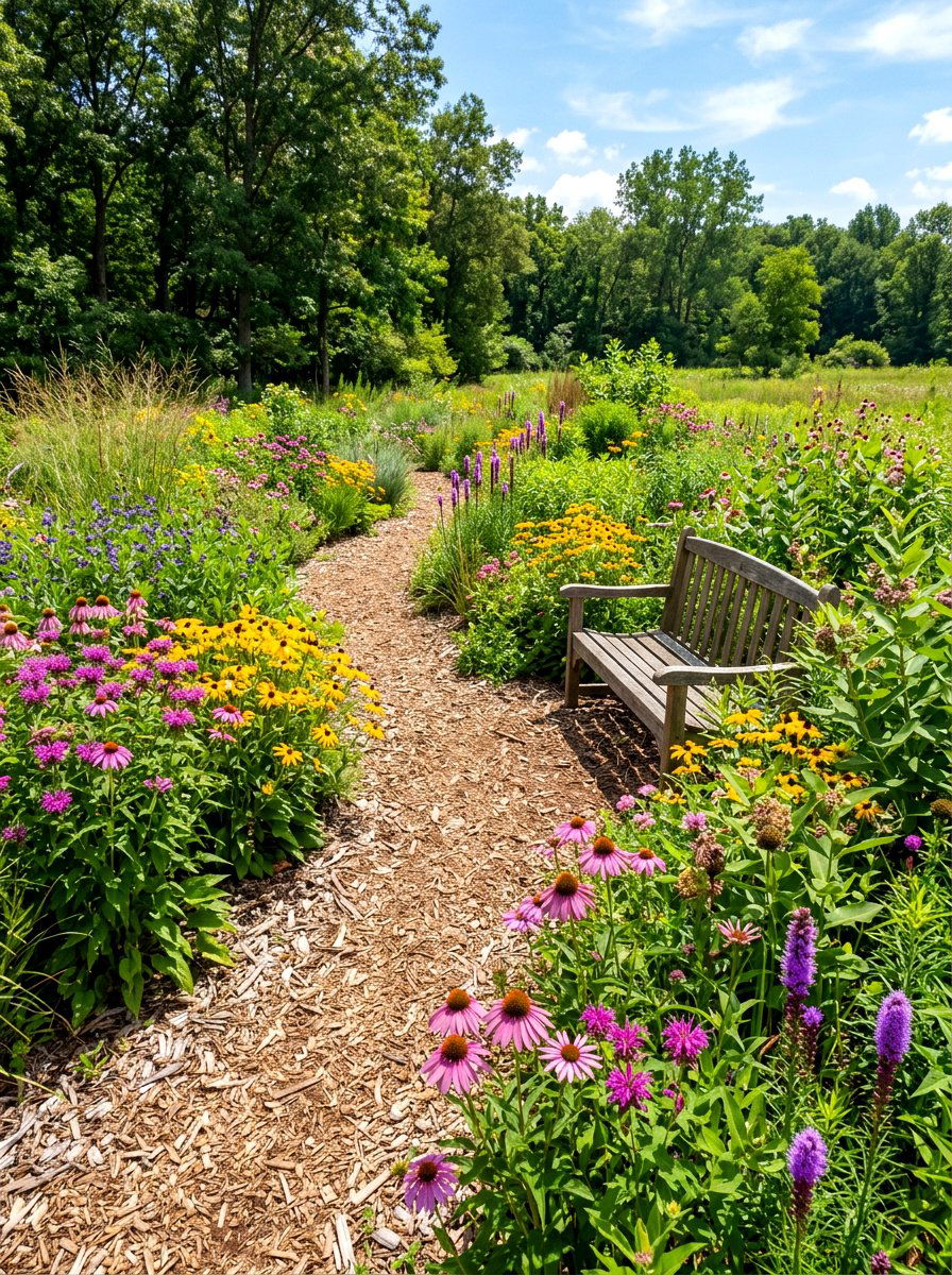Native plant garden - 30 backyard destination ideas