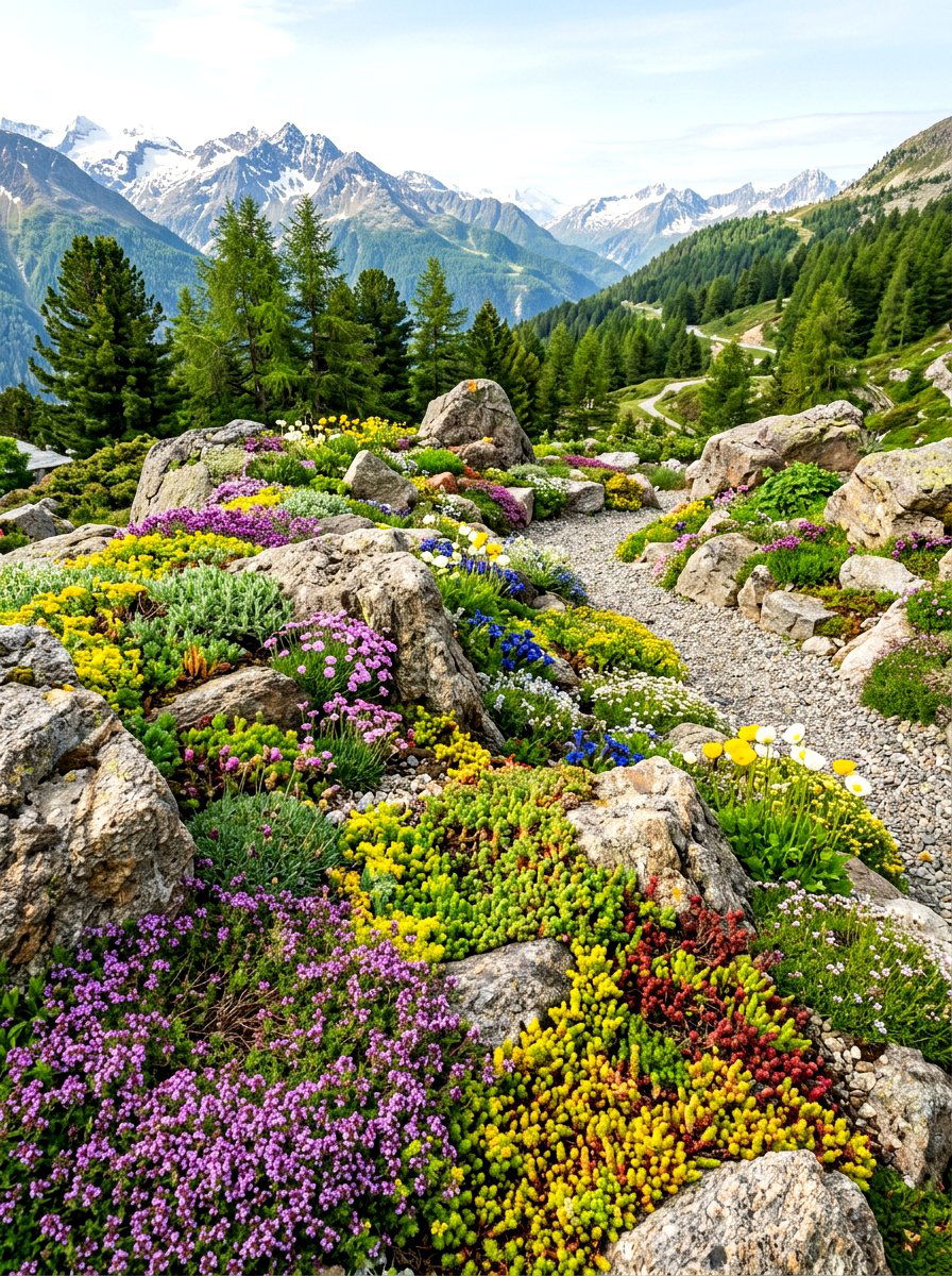 Native rock garden - 30 native plant landscaping ideas