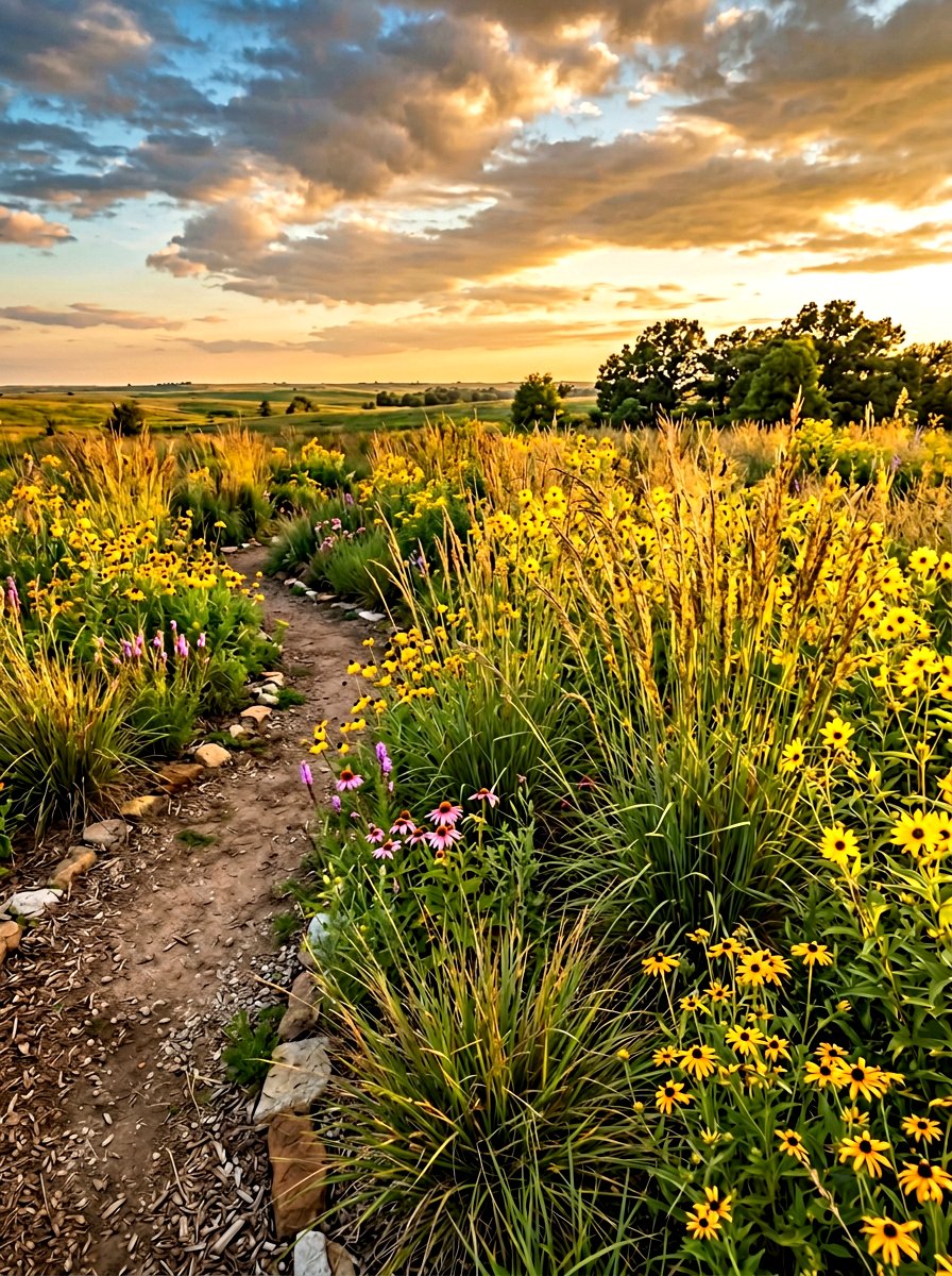 Native tallgrass prairie - 30 prairie garden ideas