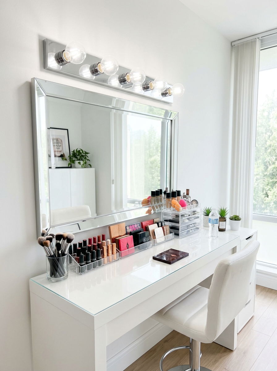 Natural Daylight Bulbs - 30 vanity mirror lighting ideas