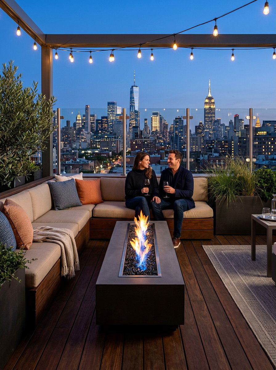 Natural Gas Fire Table - 30 deck fire table ideas
