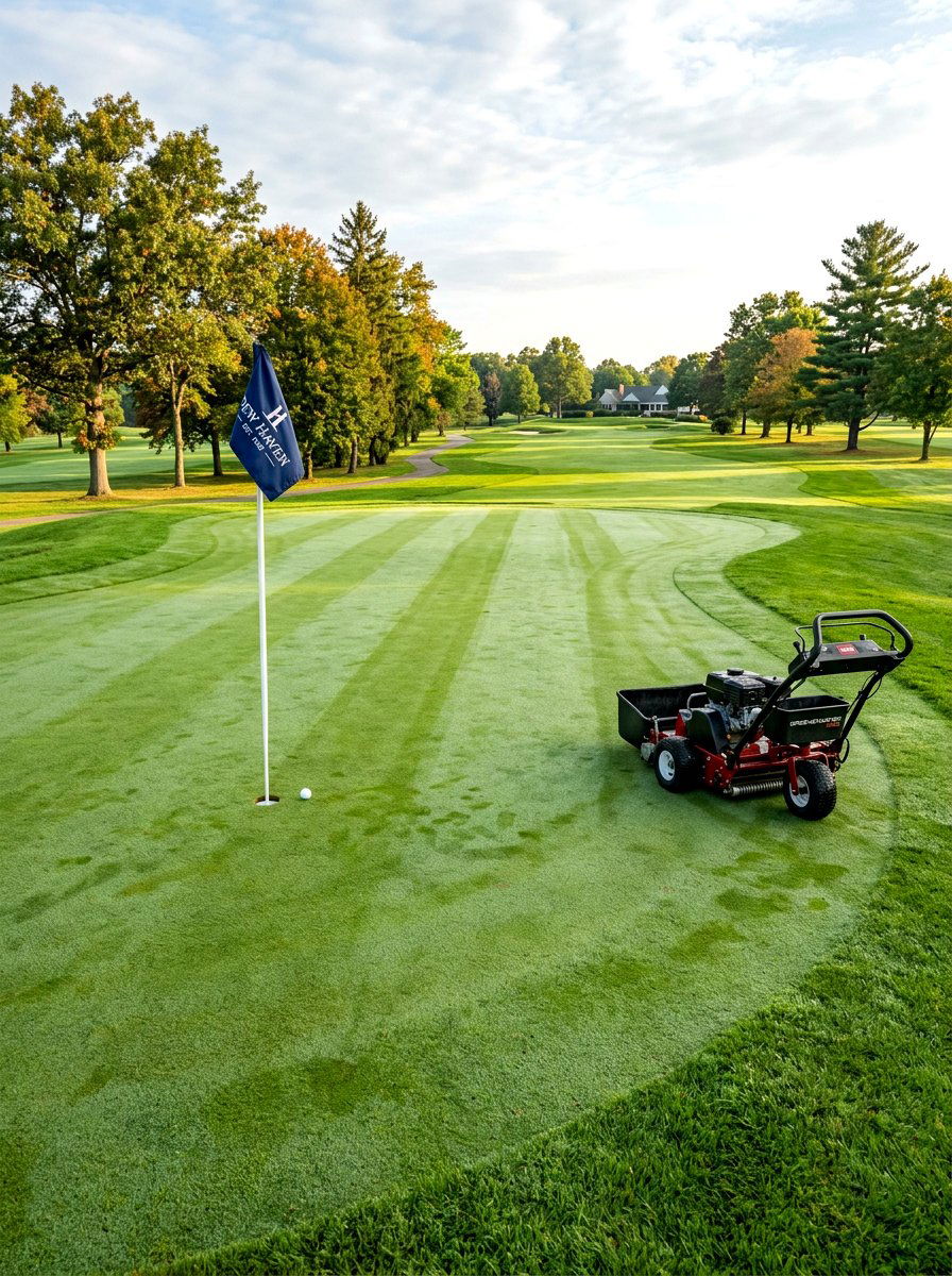 Natural Grass Putting Green - 30 backyard putting green ideas