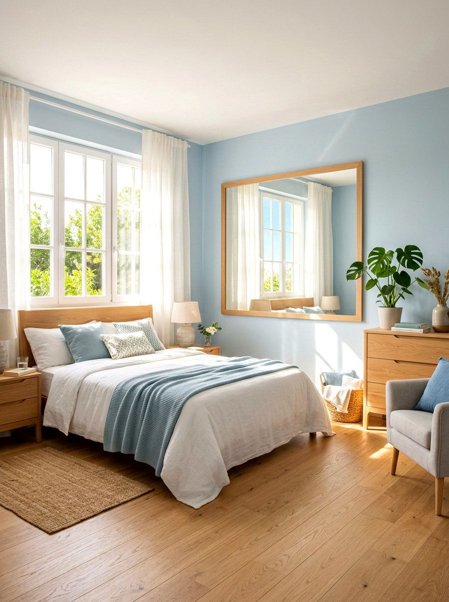 Natural Light Bedroom Setup - 30 apartment bedroom ideas