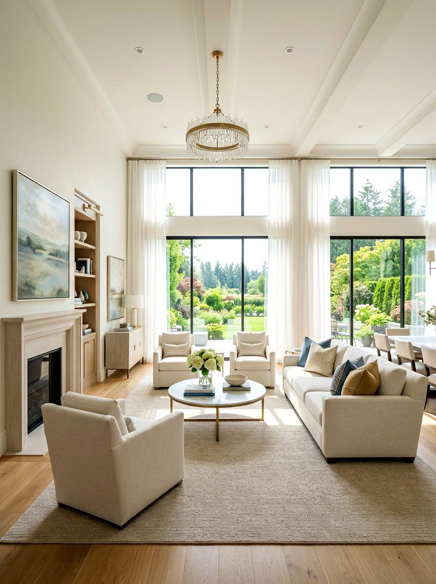 Natural Light Formal Living Room - 30 formal living room ideas