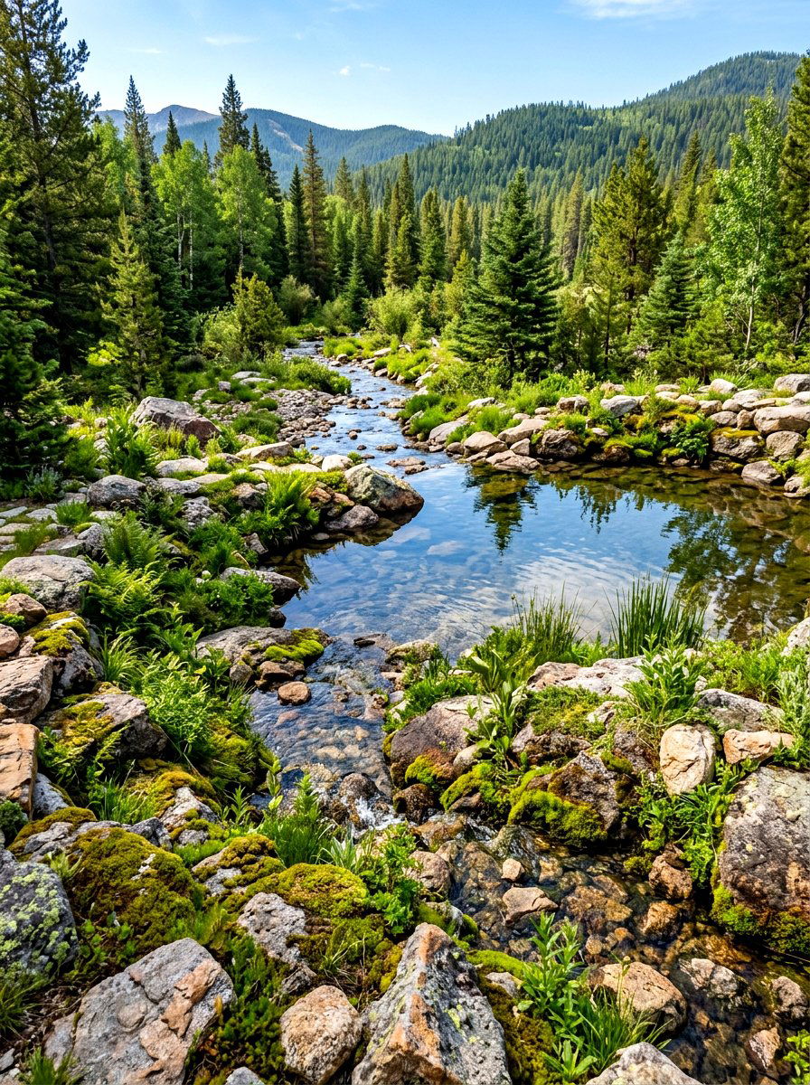 Natural Rock Pond - 30 koi pond ideas