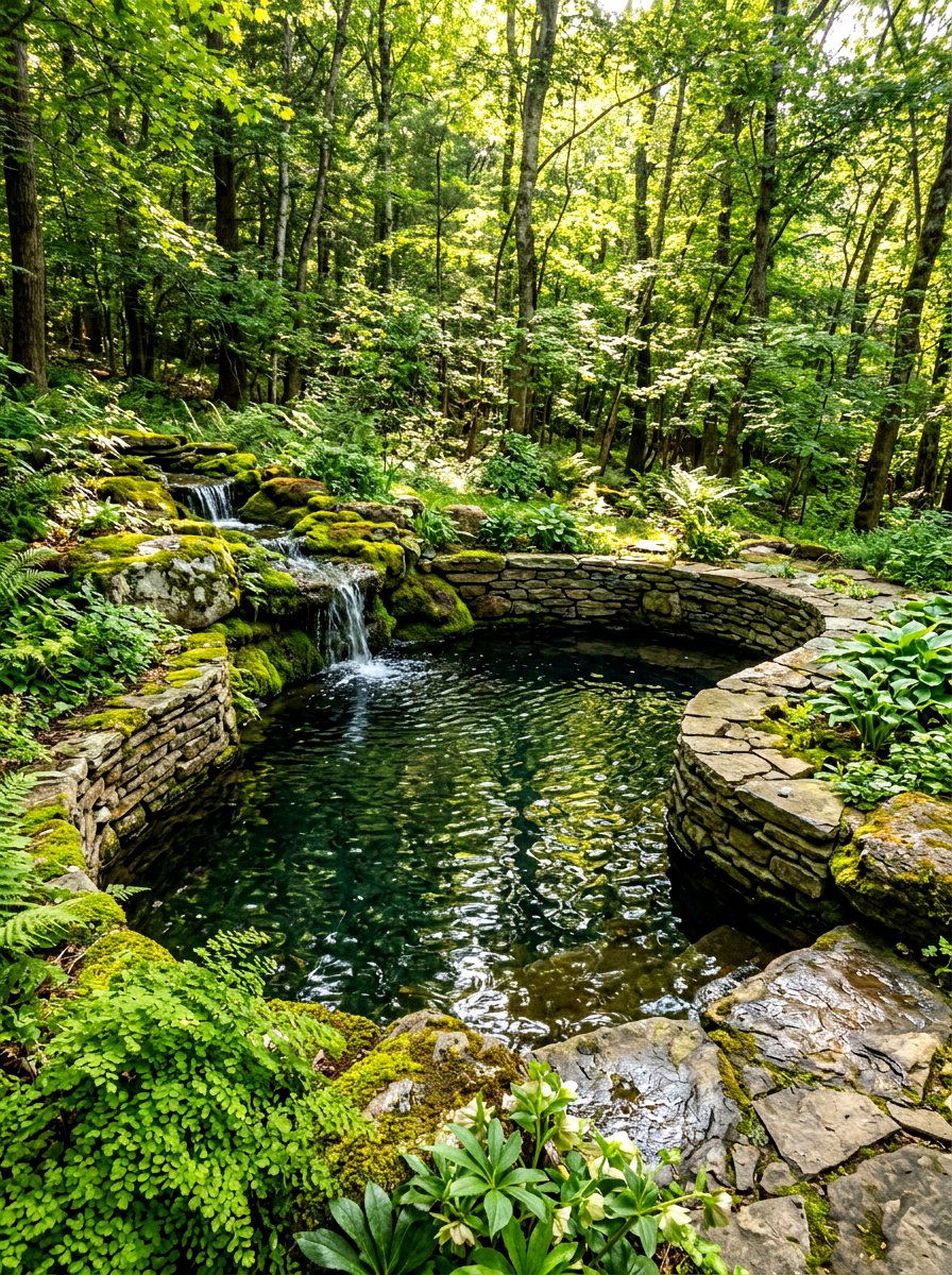 Natural Rock Pool - 30 inground pool ideas