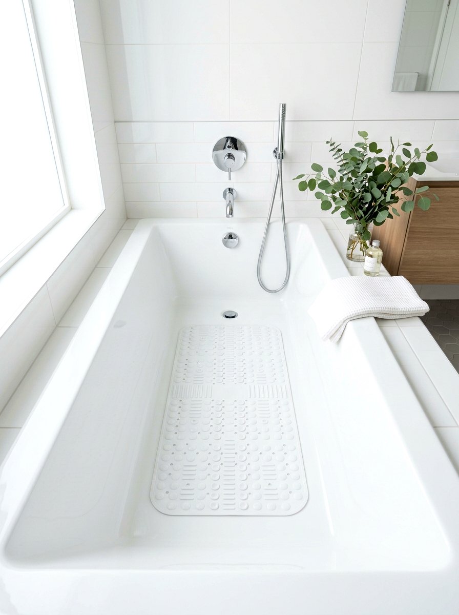 Natural Rubber Bath Mat - 30 nontoxic bathroom ideas